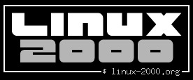 Click here to go to the Linux2000 homepage.